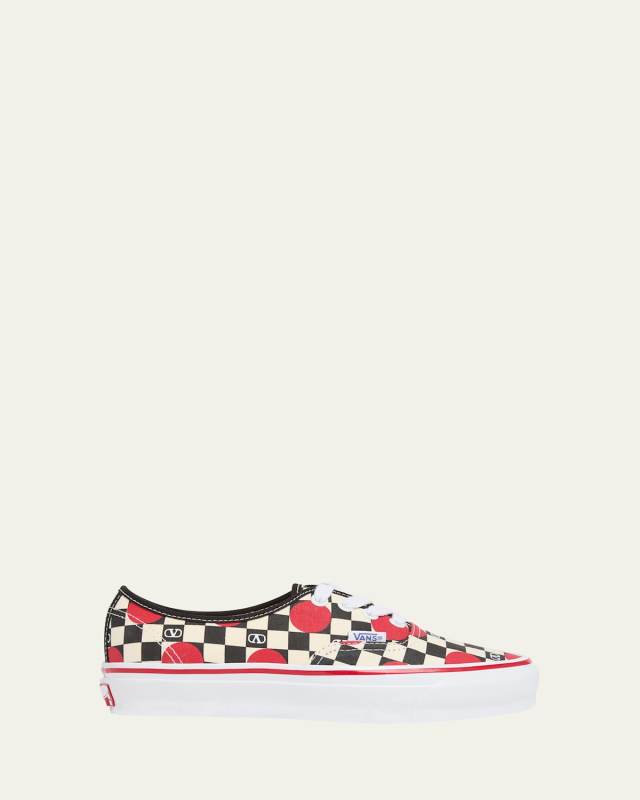 x Vans Authentic Checkered VLogo Sneakers